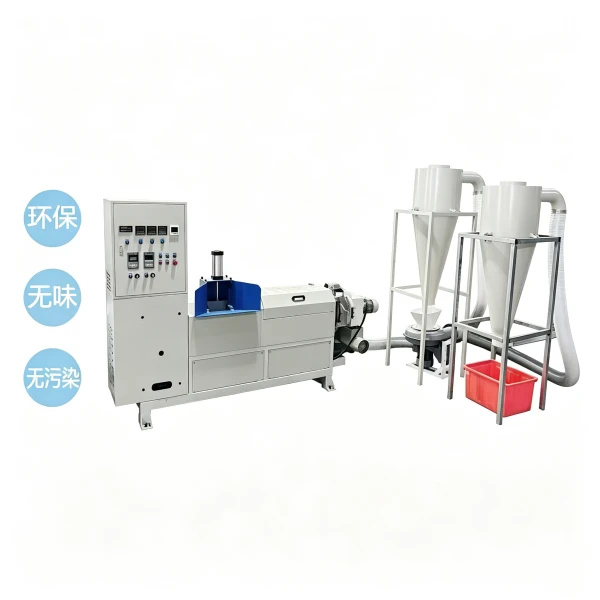 Affaldsplast pelleteringsmaskine