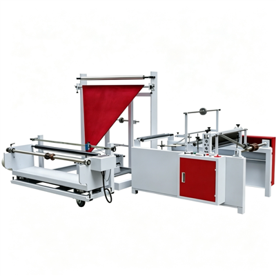 Automatisk plastfilm trekant foldemaskine